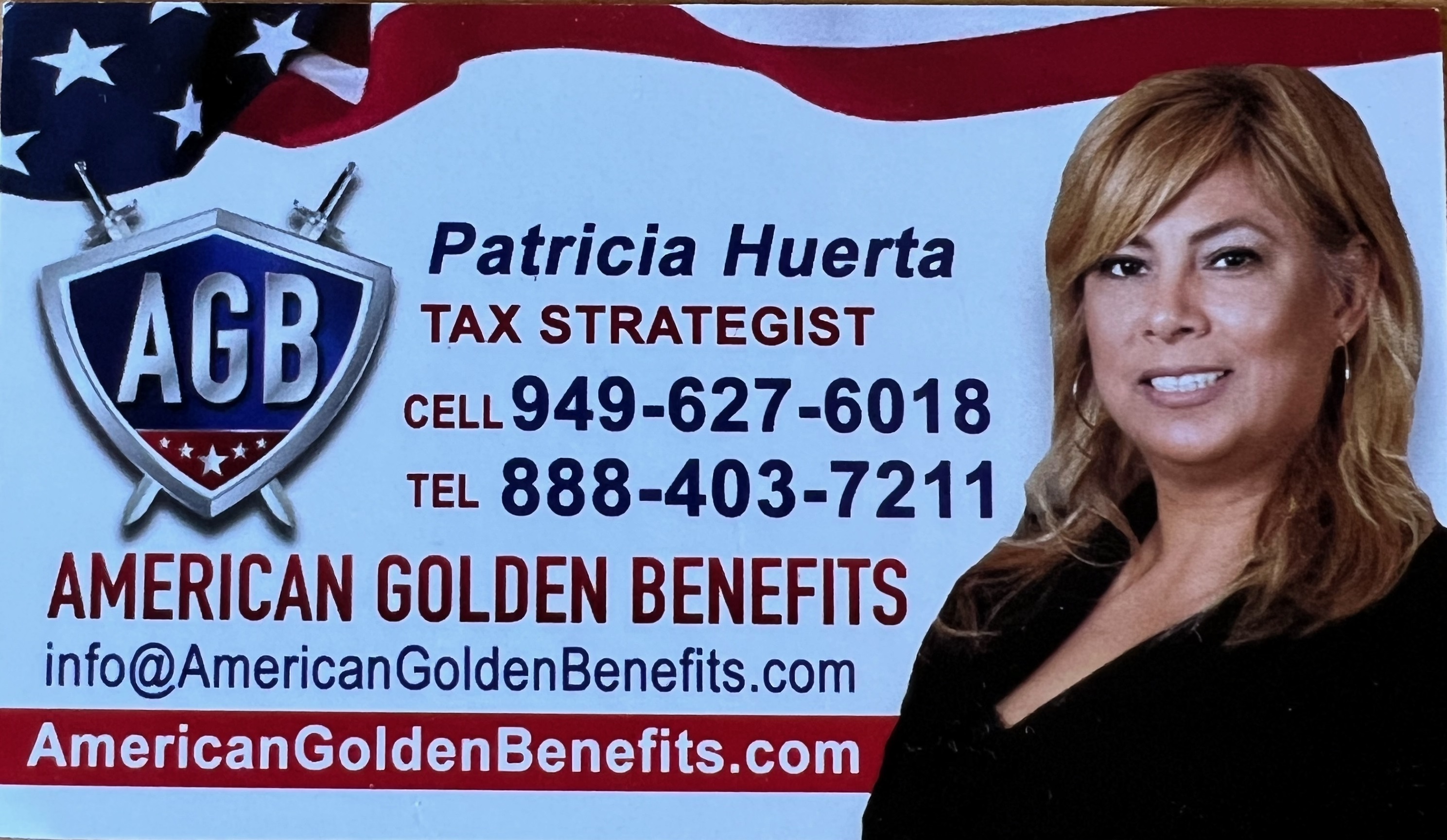 Patty Huerta callingcard